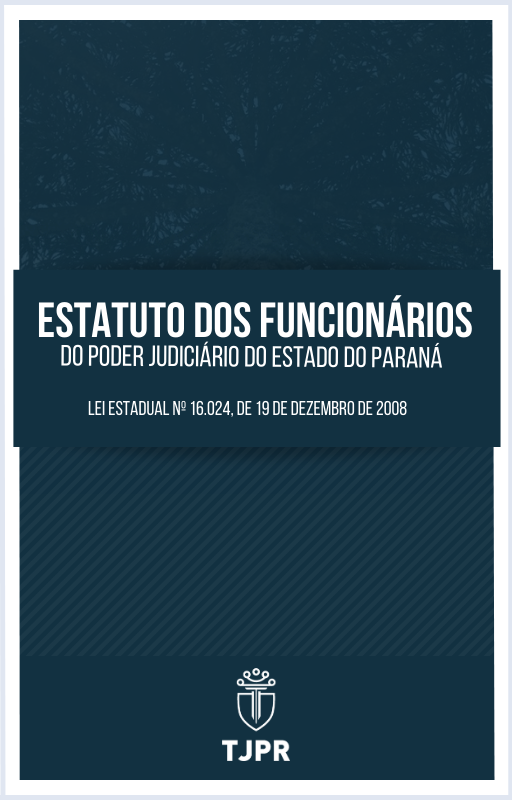 Acesso ao Estatuto dos Funcionários do TJPR à esquerda